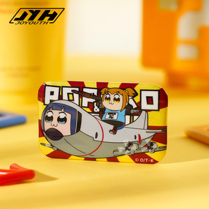 Joyouth 102358 Serie Popuko&Pipimi, Graziosa Spilla Quadrata in Metallo, Articoli Anime, Diametro 25mm per Uniformi Scolastiche - Product Image 5