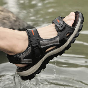 รองเท้าแตะผู้ชาย<span class=keywords><strong>ดี</strong></span>ไซน์ใหม่ แบรนด์ ECO รุ่นซัมเมอร์ แบบเรียบ คุณภาพสูง สำหรับกิจกรรมกลางแจ้ง ระบายอากาศได้ดี หนังวัวแท้หนา ตลาดอเมริกา รับผลิตแบบ OEM - Product Image 2