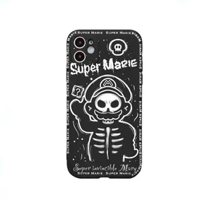 Coque de téléphone portable Liquid Slicone pour étui iPhone12 13 14 Pro Max