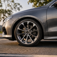 Oferta Especial: Llantas de Aleación Flow Forming 178J ET 32 5*115 Gris Metálico con Acabado Mecanizado y Diseño de Radios Divididos para Coches Deportivos y Cadillac