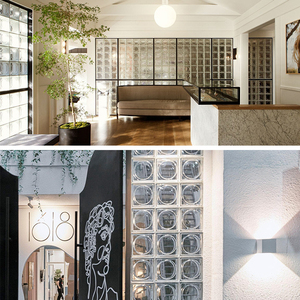 Khối kính siêu trong suốt với nhiều mẫu mã, khối kính rỗng chống cháy dùng làm vách ngăn trang trí, khối kính xây dựng tái chế - Product Image 6