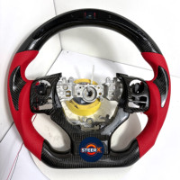 Volant de course en fibre de carbone pour Lexus IS300 IS350 IS500 GS300 GS350 GSF RCF LC500, design entièrement en carbone