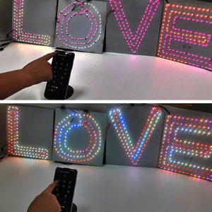 WS2815 tas sampel setrip Led RGBIC, selempang ponsel pemrograman cepat untuk tanda nomor huruf Neon - Product Image 1