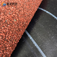 Membrane d'étanchéité bitumineuse SBS rouge de 4,0 mm d'épaisseur pour toiture