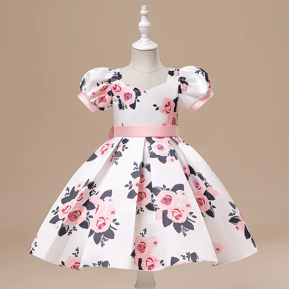 MQATZ Latest Hot Selling Kids Clothing Children Birthday Party Dress Evening Party Dress For Baby Girls