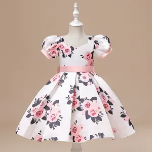 MQATZ最新の売れ筋キッズ服子供誕生日パーティードレス女の赤ちゃんのためのイブニングパーティードレス