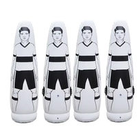 Mannequin de défense gonflable en PVC pour l'entraînement au football, certifié CE, design durable, portable, usage individuel - APEX