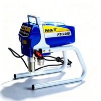 Pulvérisateur de peinture électrique haute performance 3000 PSI 1200W, pulvérisateur sans air portable à débit variable avec motifs de pulvérisation réglables pour le bricolage