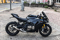 Nouvelle moto sportive Qianjiang QJ 600 EFI à refroidissement liquide, quatre cylindres sans balais, 250 Ninja 600c Réplique Chine Continentale