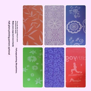 KENNY SPORTS-Alfombrilla de PVC gruesa <span class=keywords><strong>para</strong></span> mujer, esterilla de <span class=keywords><strong>yoga</strong></span> <span class=keywords><strong>para</strong></span> <span class=keywords><strong>principiantes</strong></span>, antideslizante, <span class=keywords><strong>para</strong></span> baile en casa, fitness, logotipo personalizado, 3mm - Product Image 5
