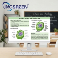 INGSCREEN Desktop Computer All in One PC 24 27 Inch Pc All-in-one Desktop Computer I3 I5 I7 Ssd 1920*1080 Desktop Pc All in One