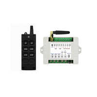 Télécommande industrielle 868 MHz pour grue, interrupteur poussoir, relais 6 canaux DC12V, kit de commutateurs et récepteur RF sécurisés en ABS