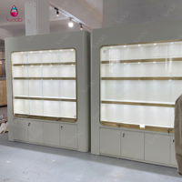 Vitrine murale de luxe sur mesure Sundo pour bijoux, avec éclairage LED haut de gamme, écologique et robuste, pour la vente au détail