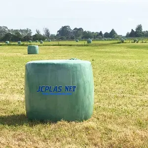 Premium Qualität LDPE Kunststoff Weißballen Wrap Silage Futter folie Heu Verpackung Hersteller Landwirtschaft Stretch Silage folie