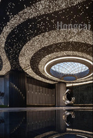 OEM & ODM Panneaux métalliques perforés décoratifs personnalisés avec lumière Prix compétitif Panneau perforé LED Panneau lumineux au plafond