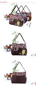 Sacola de fraldas com estojo de chupeta e troca de fraldas, grande viagem para os pais, bolsa multifuncional para bebês meninos, pacote de fraldas - Product Image 5