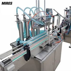 Mriesマルチヘッドサーボ駆動充填機ミルクジュース用ケチャップ醤油自動ポンプ充填ラインキャッピング付き - Product Image 5