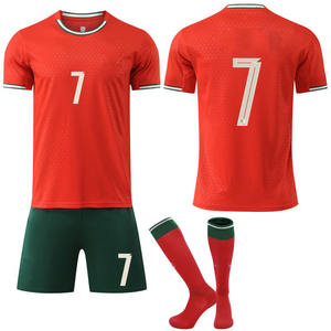 Camiseta de Fútbol de <span class=keywords><strong>Portugal</strong></span> N.° 2526 Conjunto de 8 Camisetas de Fútbol para Niños y Adultos - Product Image 6