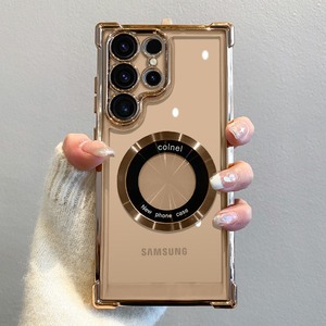 Custodia per Telefono Antiurto Magnetica <span class=keywords><strong>Trasparente</strong></span> Elettroplaccata per <span class=keywords><strong>Samsung</strong></span> Galaxy S26 S25 S24 S23 <span class=keywords><strong>S22</strong></span> <span class=keywords><strong>Ultra</strong></span> A07 A17 A16 A36 A56 - Product Image 3
