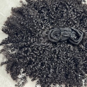 Nuovi Arrivi: <span class=keywords><strong>Extension</strong></span> per <span class=keywords><strong>Capelli</strong></span> <span class=keywords><strong>Afro</strong></span> Cambodgiani Ricci Crespi di Alta Qualità 4A 4B 4C, <span class=keywords><strong>Extension</strong></span> a Clip in Veri <span class=keywords><strong>Capelli</strong></span> Umani - Product Image 1
