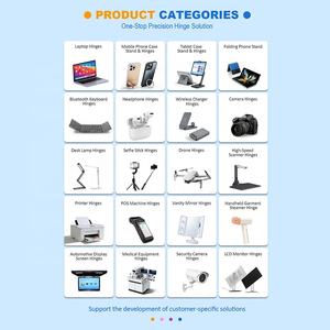 Yuzhou fabriekshoes voor laptopstandaard met frictie, 3C scharnieren, schroeven, opklapbare tablet/laptop scharnieras - Product Image 5