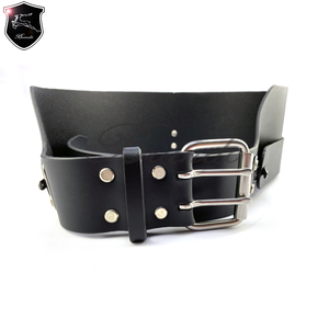 Cinto de segurança industrial com couro 100% genuíno para mineiros Brandô - Product Image 1