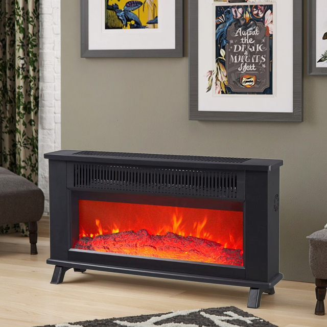 Custom New Luxury High-End 2000w Electric Fireplace Interior Decoration for Home Electric Fireplace