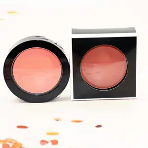 Hoge Kwaliteit Vegan Blush Compact Waterdicht En Wreedheid Gratis Single Blush Poeder Voor Lichte En Donkere Huidtinten Lage Moq