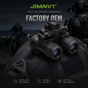 กล้องส่องทางไกล JIMNVT คุณภาพสูงสำหรับ PVS-31 P43 FOM1600 กล้องมองกลางคืนแบบสองหลอด PVS-31 ความละเอียดสูง 55-64lp/mm สำหรับภาพที่คมชัด - Product Image 1