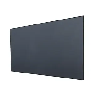 TELON 100英寸16:9格式1厘米框架宠物水晶织物alr投影仪屏幕用于ust led /lcd /dlp/激光投影仪