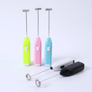 Mini mousseur à lait électrique pas cher, mousseur à lait manuel avec batterie, design moderne, batteur à œufs, mélangeur à café, abordable - Product Image 2