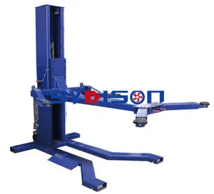 Hot sales single post one cylinder hydraulic vehicle equipment car lift
