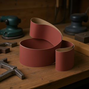 สายพานขัดทรายคอรันดัม Ttake Ab1000 ขนาด 1500x120 มม. สำหรับขัดโลหะและไม้ - Product Image 3