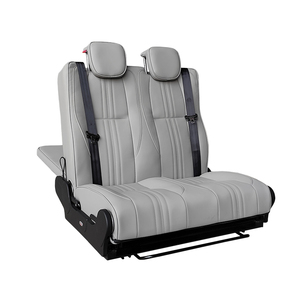 Cama de asiento plano multifuncional para <span class=keywords><strong>caravanas</strong></span> y vehículos recreativos Accesorio de asiento de coche modificado de pasajero de cuero para autocaravanas - Product Image 1