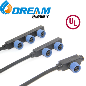Connecteur étanche DREAM Durable M15 Type F 2 broches IP67 pour lampe de culture LED et éclairage de serre - Product Image 5
