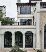 Ventana Moderna Insonorizada con Marco Delgado de Vidrio Grande y Perfil Estrecho de Aleación de Aluminio, Certificada por CE ISO9001, para Uso en Apartamentos y Hoteles