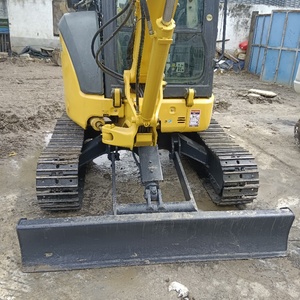 משומש מקורי יפן 3 טון מחפר komatsu pc35mr עם מחפר זחילה יד שנייה עם מזחילה מחפר זחל מנוע - Product Image 4
