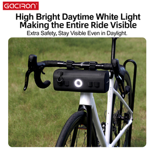 Luz Trasera Inteligente para Bicicleta Gaciron Cat House-200, con Soporte Magnético, Batería LED Recargable, Impermeable, para Ciclismo Nocturno - Product Image 2