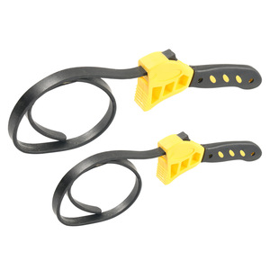 Ayarlanabilir Anahtar Seti Çapı 6 inç ve 8 inç, Yağ Filtresi Anahtarı, Kavanoz Açacağı, 2'li Paket Kauçuk Kayışlı Anahtar - Product Image 3