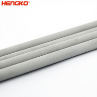 Tube de refoulement en métal poreux fritté HENGKO pour équipement de distribution de liquides de précision