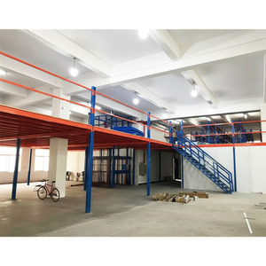 औद्योगिक भंडारण के लिए कस्टम स्टील मेजेनाइन फ्लोर - Product Image 1