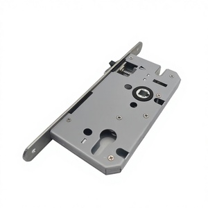 Corpo <span class=keywords><strong>Serratura</strong></span> a Mortasa 7255 in Ferro di Alta Qualità con Pannello in Acciaio Inossidabile e Scrocco in Lega di Zinco per Porte Interne in Legno - Vendita all'Ingrosso - Product Image 5