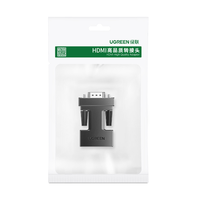 Adaptateur HDMI 1.4 vers VGA UGreen 1080P/60Hz, connecteur nickelé, compatible avec ordinateur de bureau, ordinateur portable, projecteur HDTV, matériau ABS noir