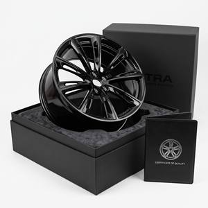 Nuevas Llantas Deportivas Cóncavas Forjadas para <span class=keywords><strong>Audi</strong></span> Q8 A8 RS6 RS4 21*9j 22*10j ET 20/27 PCD 5X112 Acabado Negro Mate, 5 Años de Garantía - Product Image 3