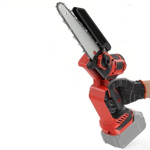 8 Inch Battery-Powered Electric Chainsaw 1000W 10m/s Chain Speed Handheld <b>Wood</b> <b>Cutting</b> <b>Tool</b> with 3-Year Warranty - Product Image 3