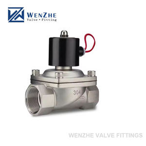 Katup Solenoid SUW-40 2S400-40 1-1/2'' 2 Arah NC SS 304 untuk Air, Udara, Oli 12V 24V DC 24V 110V 220V AC - Product Image 6