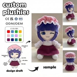 Fabricant de jouets en peluche personnalisés – Usine de figurines de dessins animés, bonnets de fille à yeux bouffis, marchandises en édition limitée pour les conventions de bandes dessinées, peluches personnalisées - Product Image 1