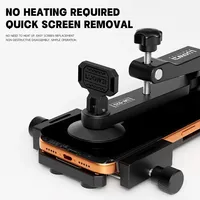 Alat Pembuka Layar LCD Multifungsi LUOWEI LW-025 dengan Suction Cup Kuat untuk Ponsel, Alat Pelepas Kaca Belakang Tanpa Pemanas