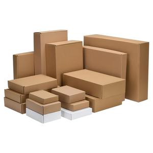 Scatola Pieghevole Grande Personalizzata in <span class=keywords><strong>Cartone</strong></span> Ondulato per Spedizioni Aeree, Riciclabile ed Ecologica, con Stampa Logo e Laminazione Opaca - Offerta Speciale - Product Image 3