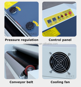 Vải liên kết máy Vải da chất liệu EVA PVC PU phim máy dập nóng - Product Image 3